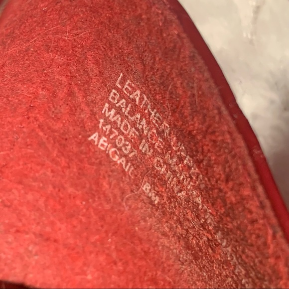 Maripe Red Pumps High Heel Shoes Ladies Size 8 fits like size 7.5 - Picture 5 of 9